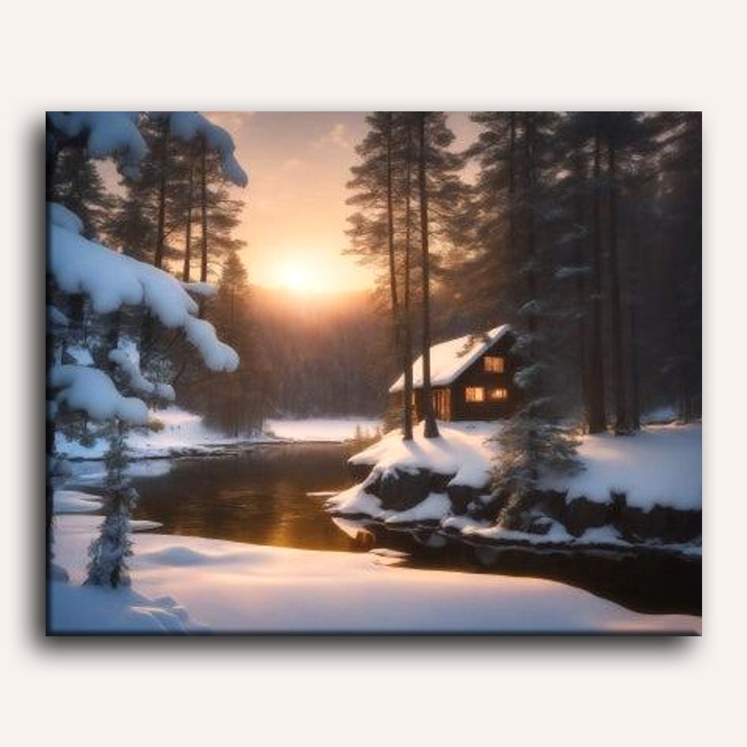 Winter’s First Light - Detail 2