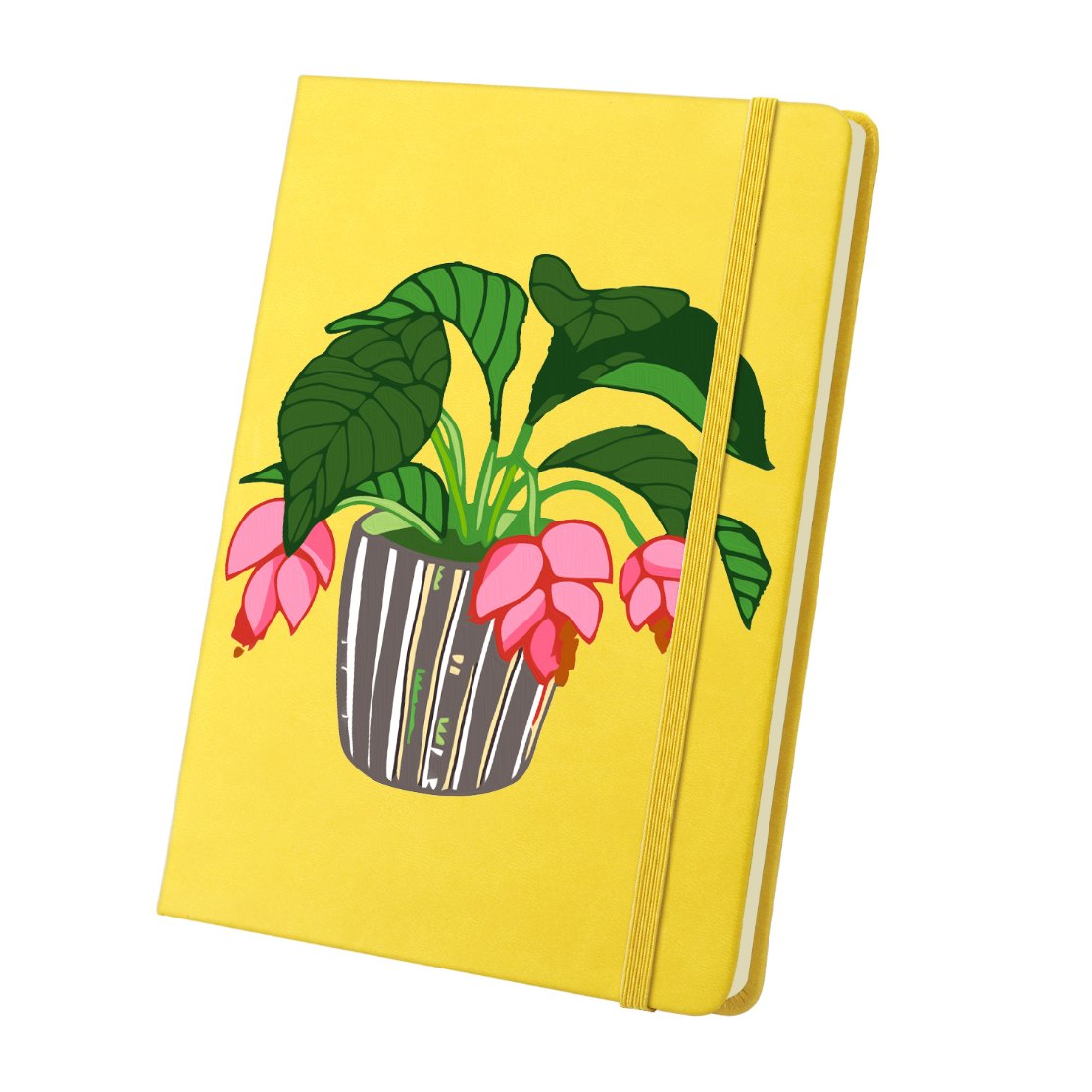 Houseplant Harmony: Paintable Notebook - Detail 9