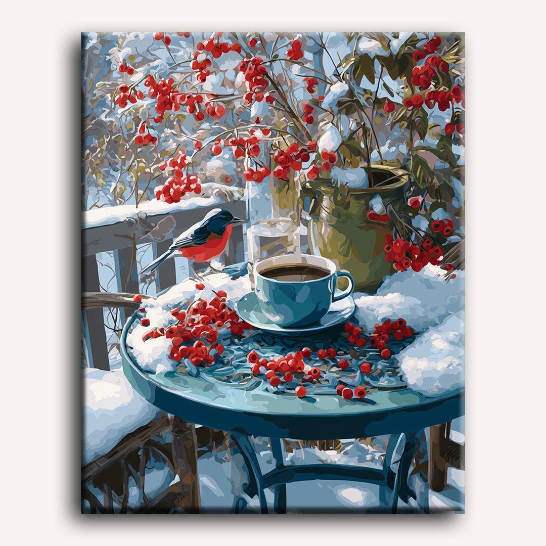 Winter Terrace Serenity - Detail 2