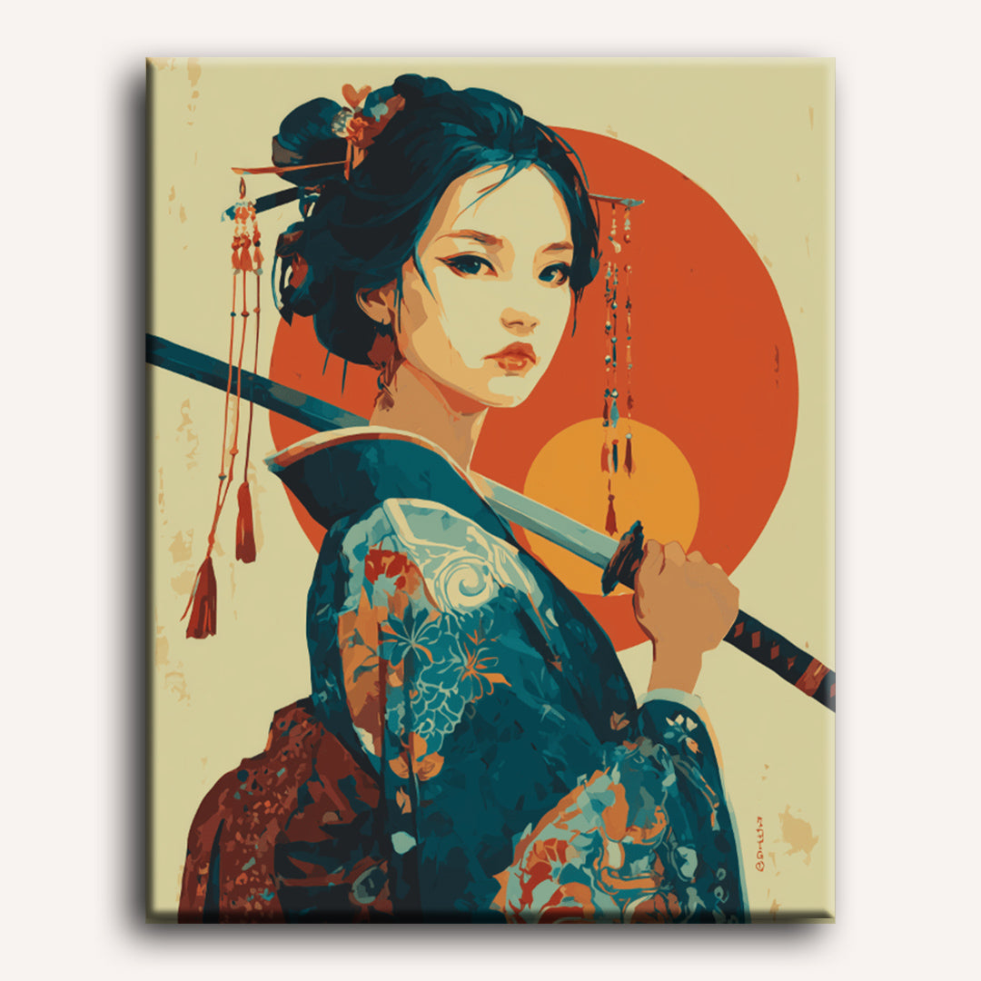 Grace of a Warrior Woman - Detail 2