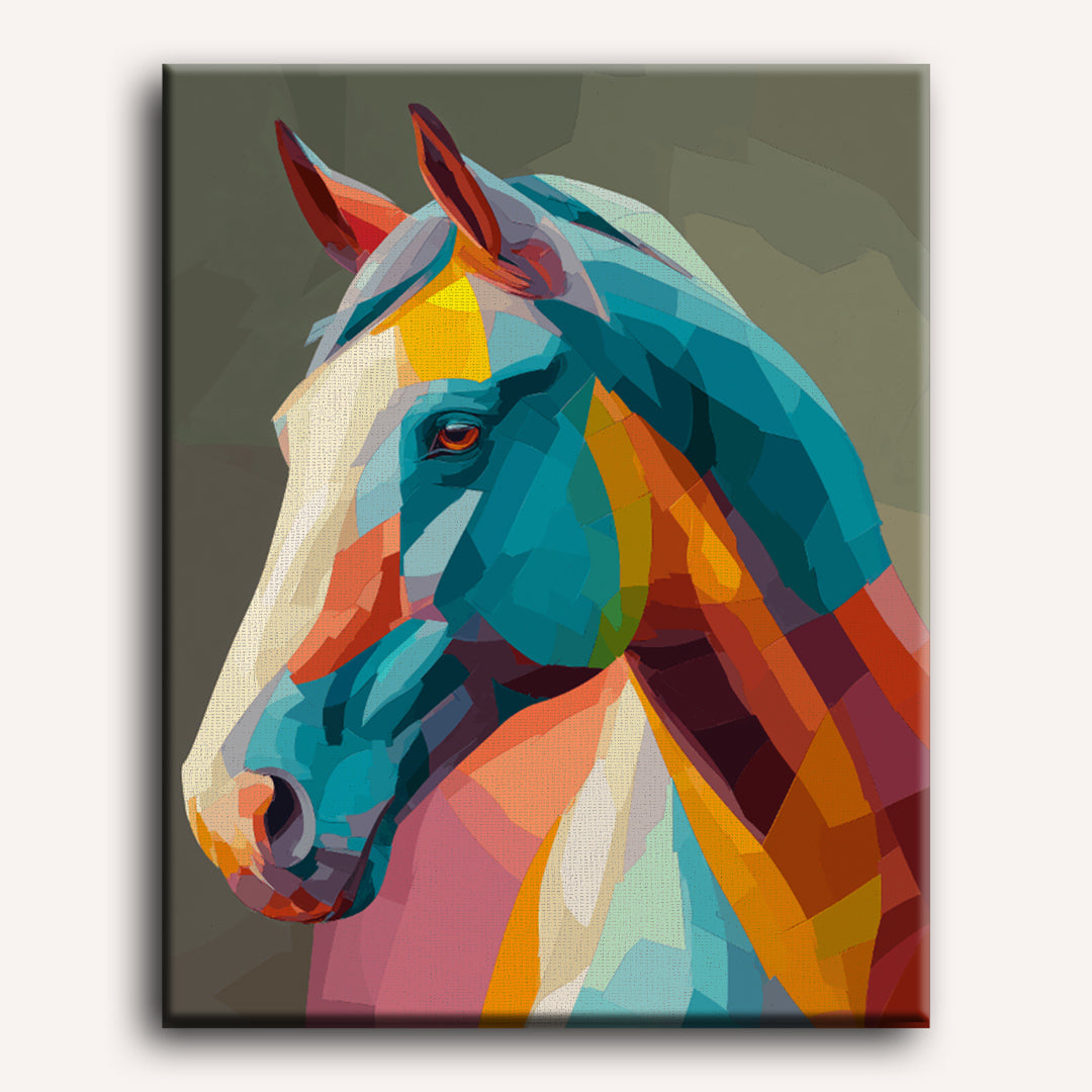 Abstract Equine Spirit - Detail 2