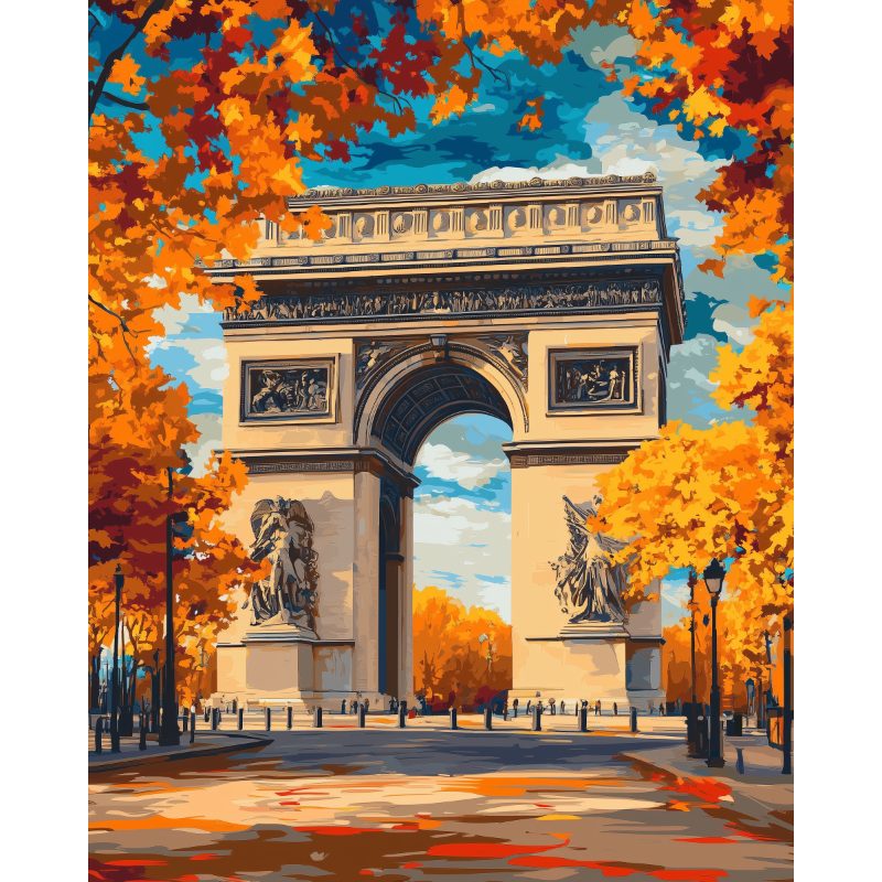 Triumph of Paris - Paint by Numbers Kit