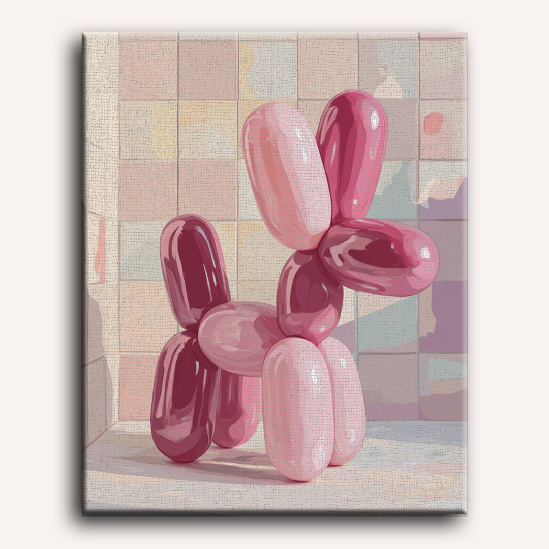 Pink Balloon Pooch - Detail 2