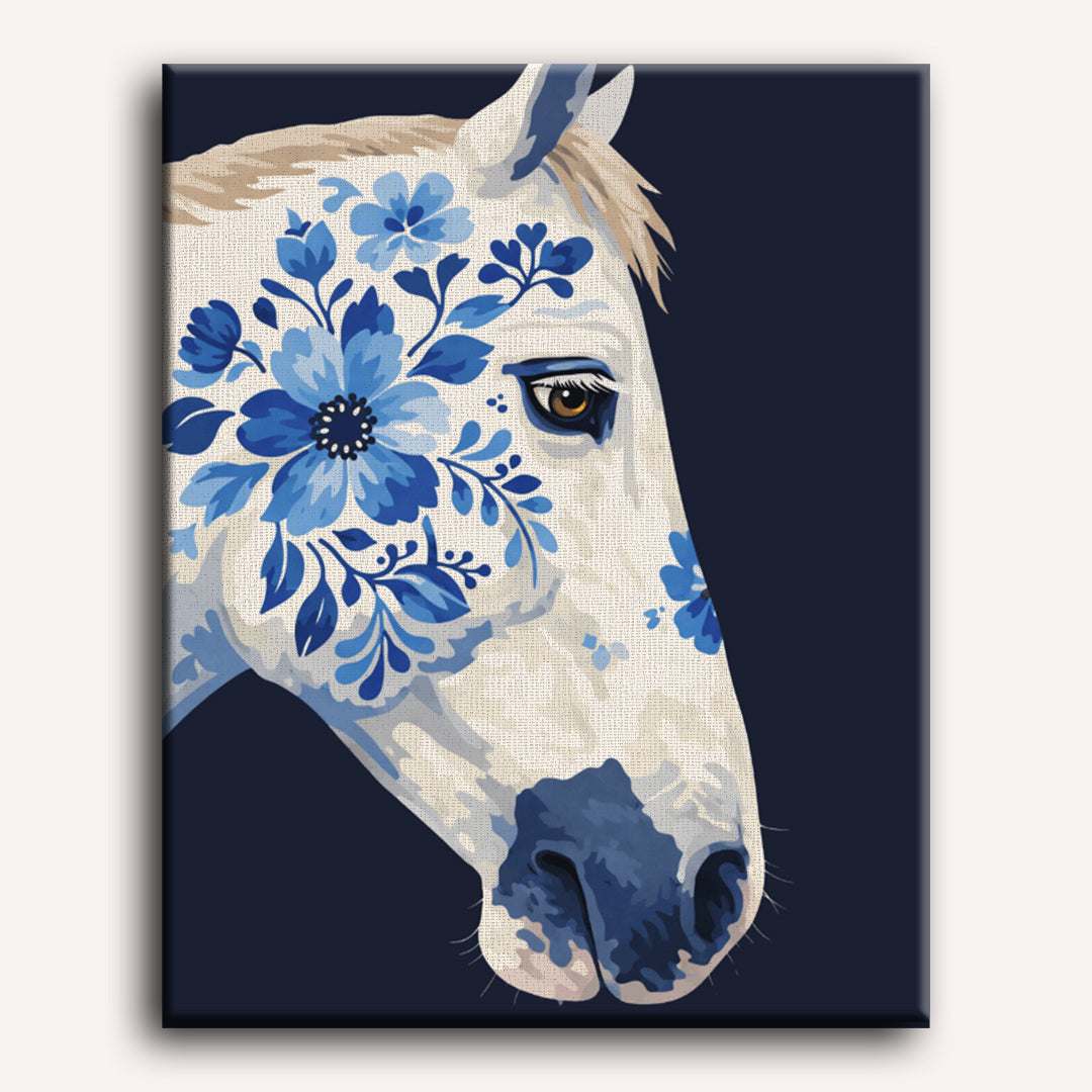 Floral Equine Spirit - Detail 2