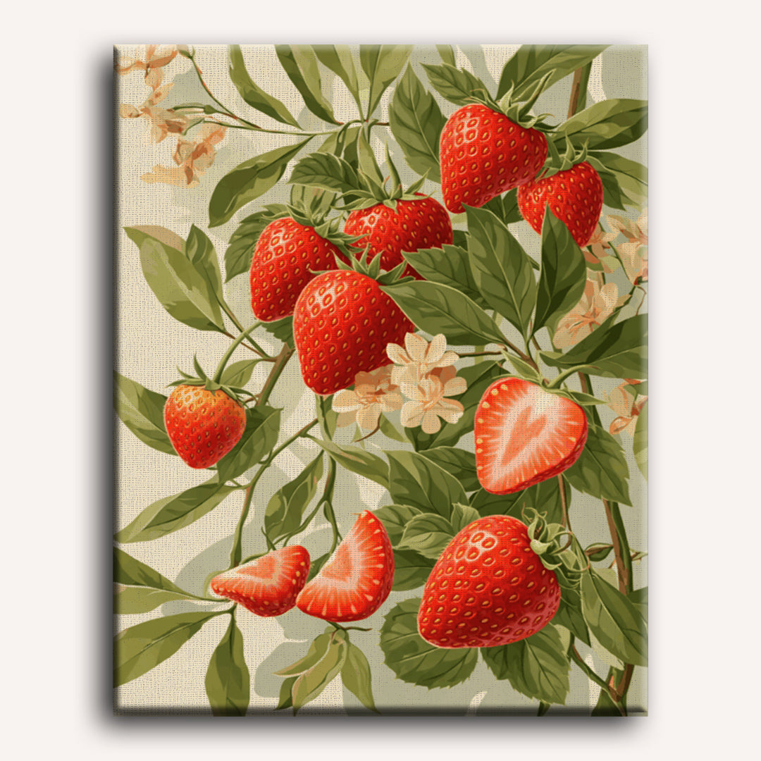 Strawberry Blossom Dreams - Detail 2