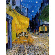 Nighttime Café Scene in Provence - Paint by Numbers Kit