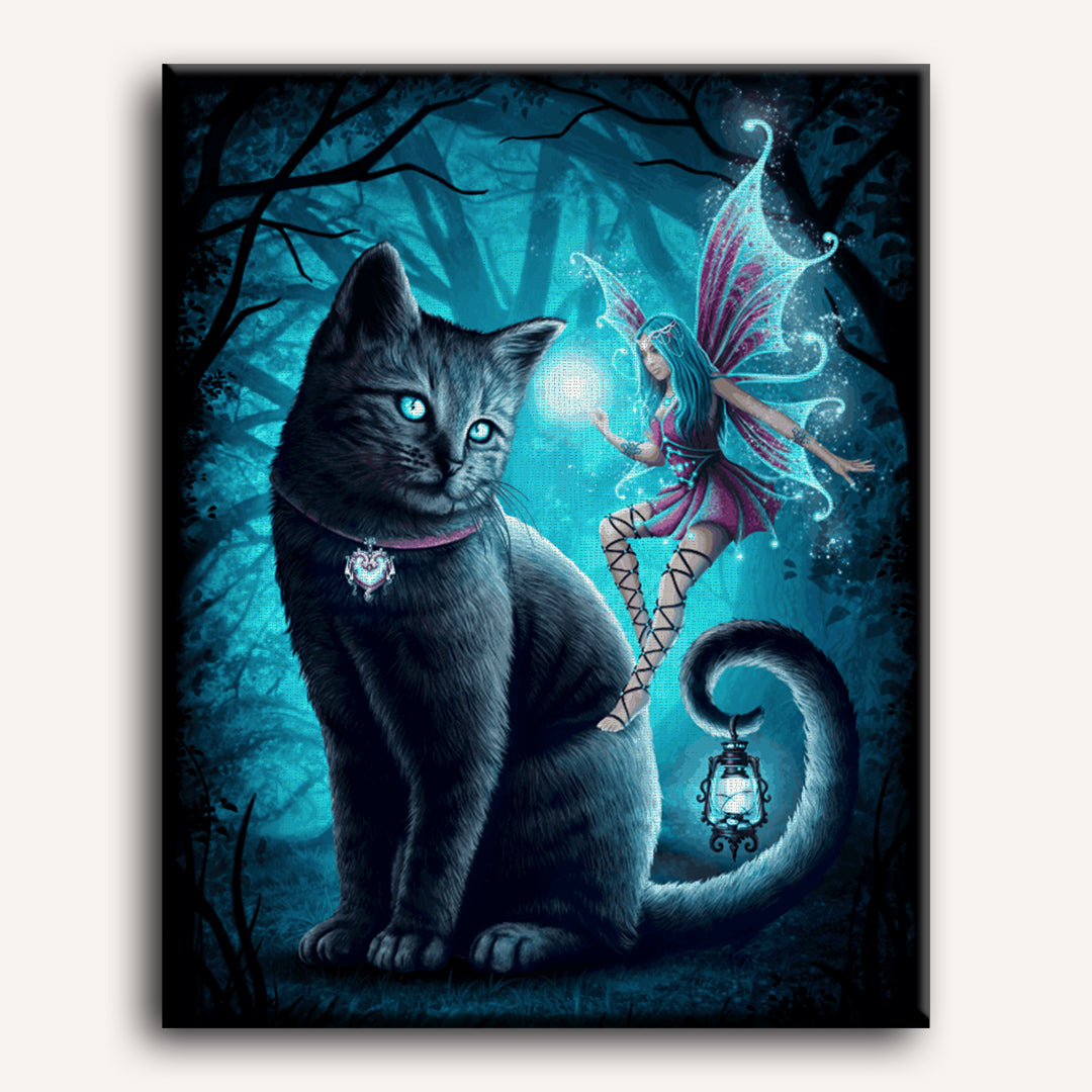 Enchanted Cat & Fairy Forest - Detail 2