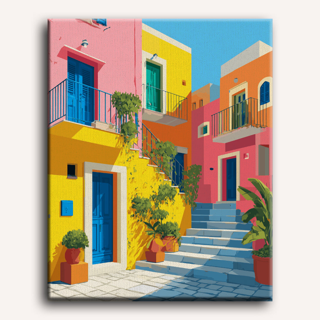 Colorful Mediterranean Charm - Detail 2