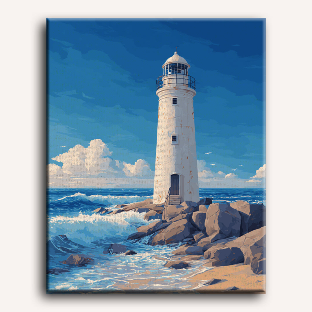 Seaside Lighthouse Vista - Detail 2