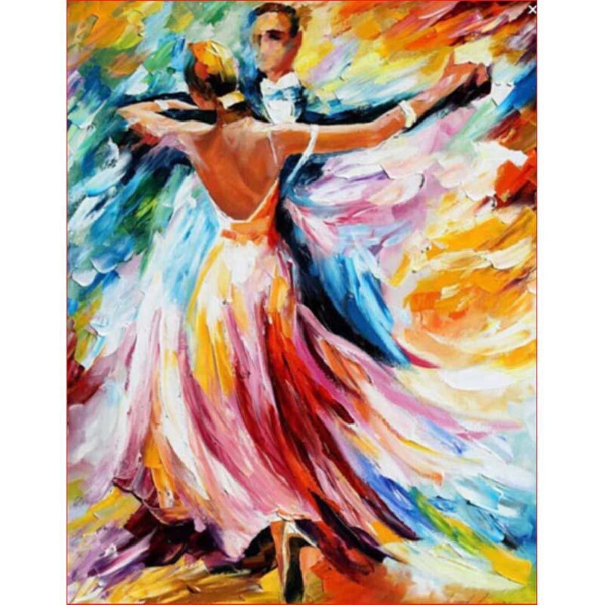 Dancing in Color | Paint by Numbers - Paint by Numbers Kit