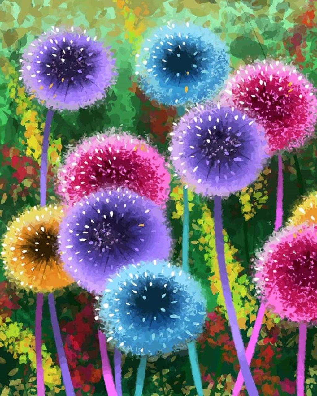 Dandelion Whimsy | Paint by Numbers - Paint by Numbers Kit