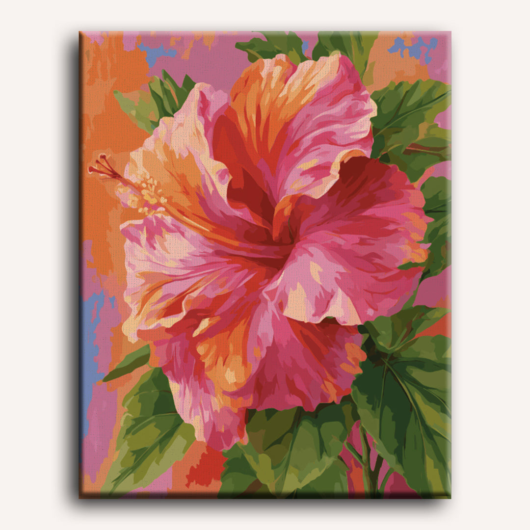 Hawaiian Hibiscus Splash - Detail 2