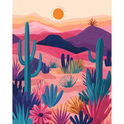 Bright Desert Dunes - Paint by Numbers Kit