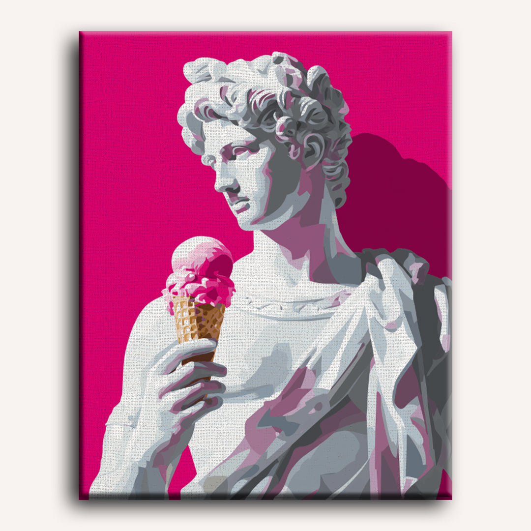 Marble Magic in Pink - Detail 2