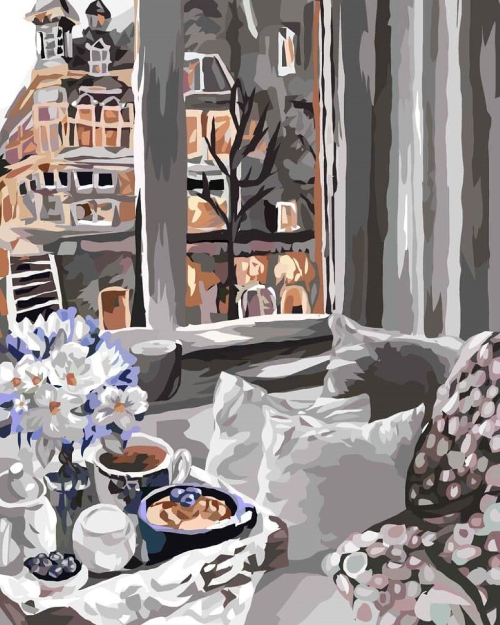 Cozy Nook Serenity - Paint by Numbers Kit