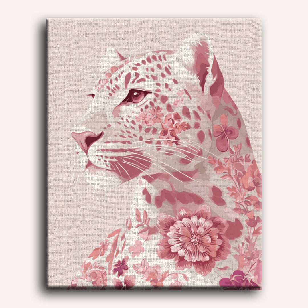 Delft Pink Leopard Charm - Detail 2