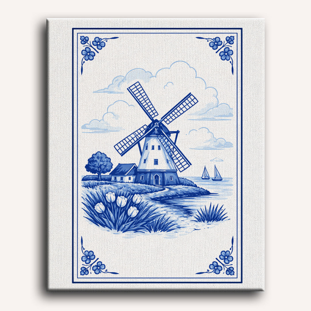 Dutch Breeze: Windmill Serenity - Detail 2