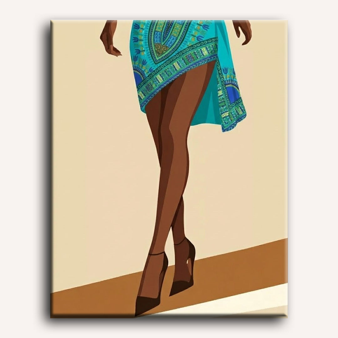 Elegant African Elegance - Detail 2