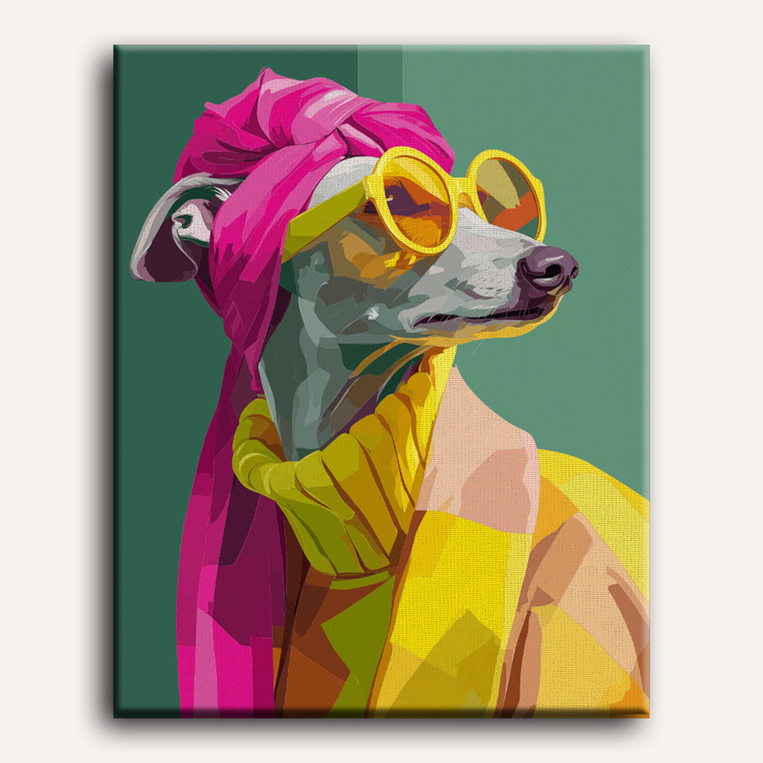 Chic Greyhound in Style - Detail 2