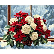 Festive Blooms Celebration - Paint by Numbers Kit
