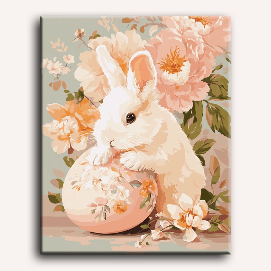 Floral Bunny Wonder - Detail 2