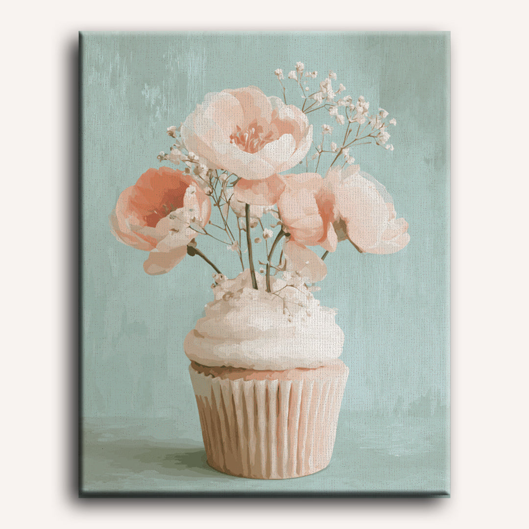 Sweet Floral Cupcake - Detail 2