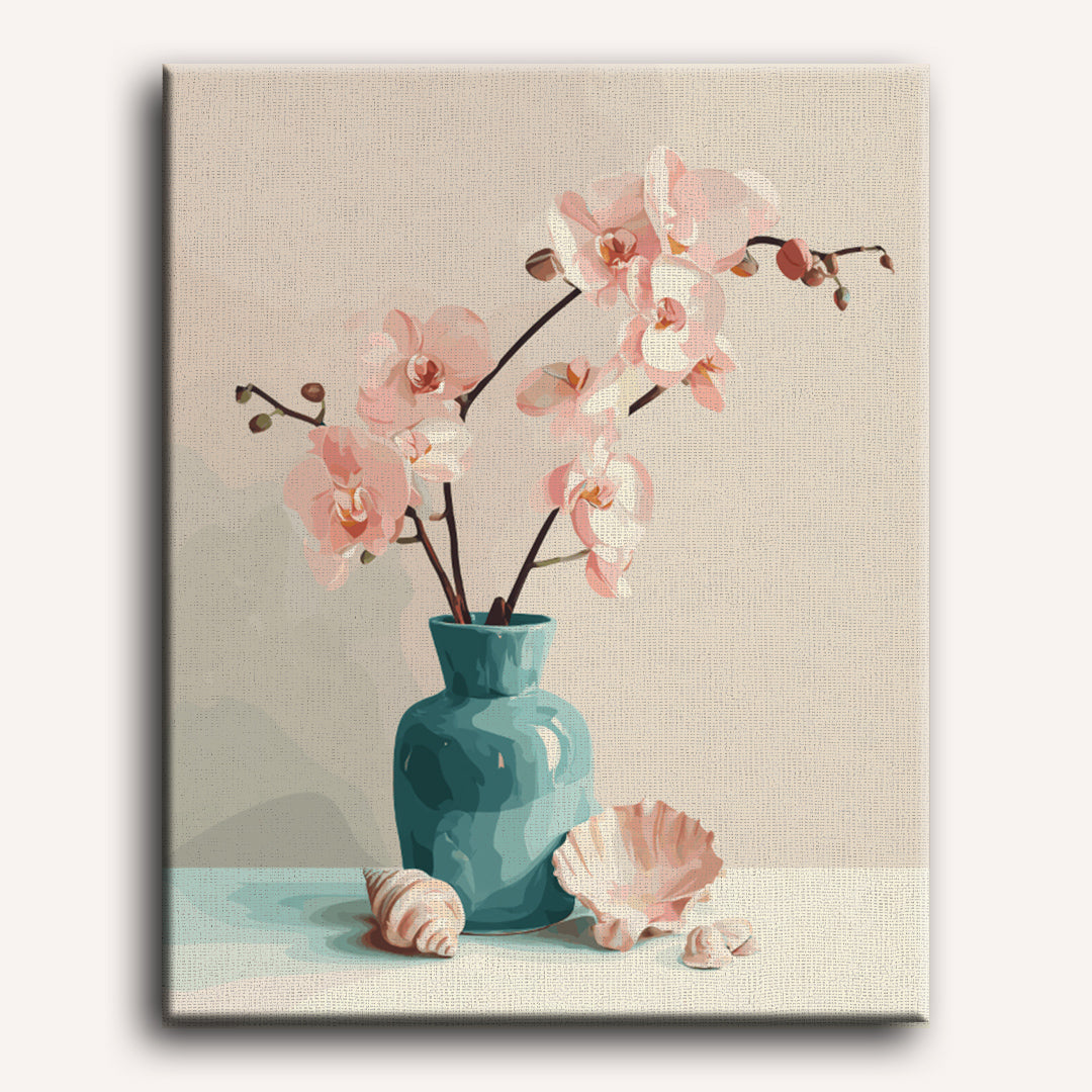 Graceful Floral Vignette - Detail 2