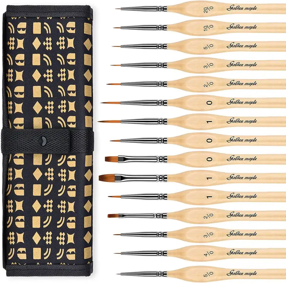 Elegant Brush Collection – 15 Pieces - Detail 3
