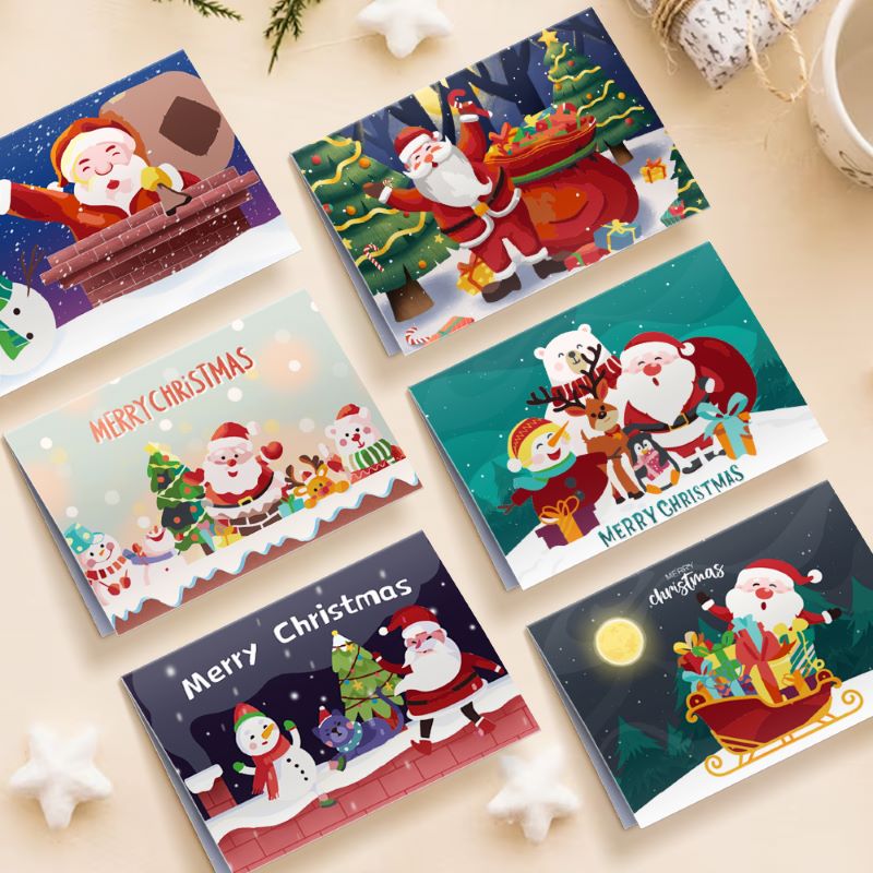 Season’s Greetings Cards - Set A - Detail 6