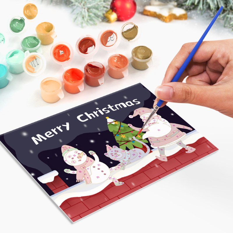 Season’s Greetings Cards - Set A - Detail 2