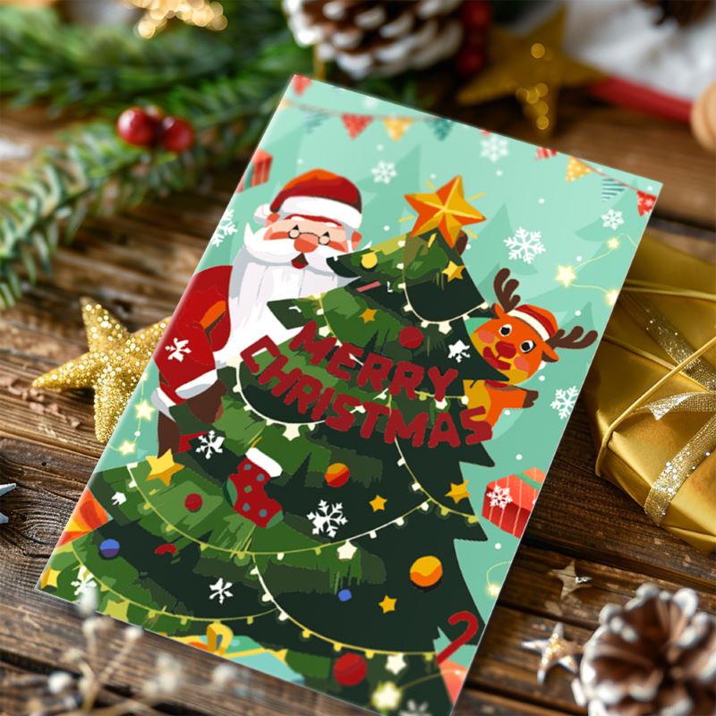 Joyful Christmas Cards - Set D - Detail 10