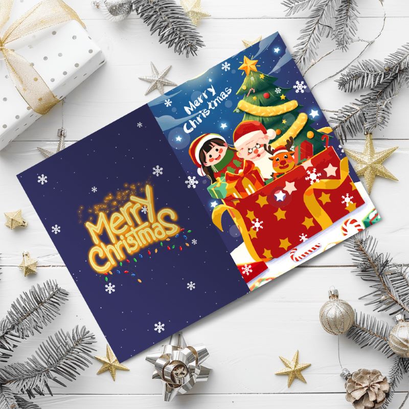 Joyful Christmas Cards - Set D - Detail 7