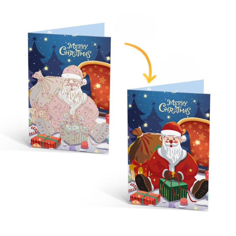Joyful Christmas Cards - Set D - Detail 4
