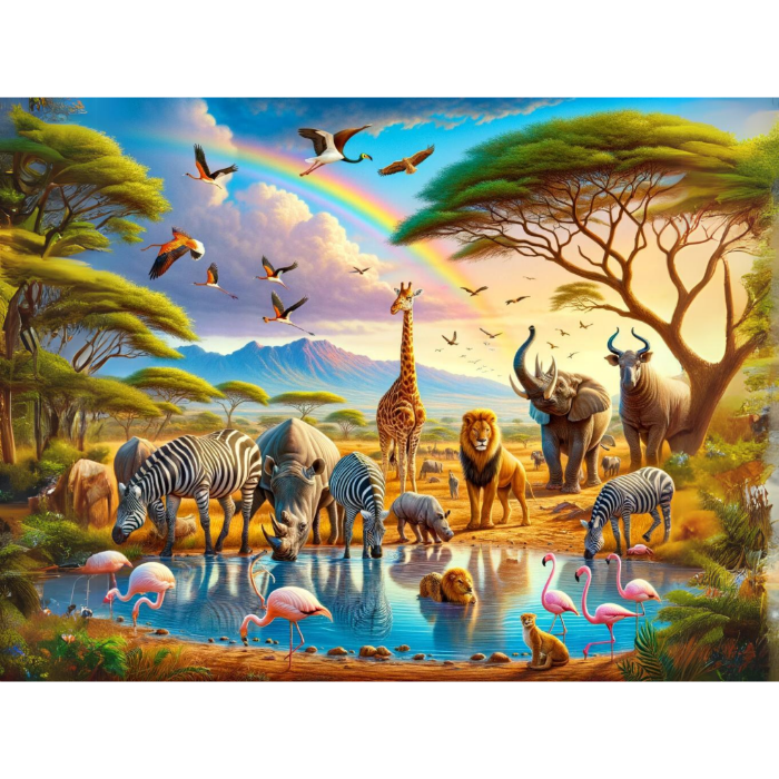 Majestic Wildlife - Paint by Numbers Kit