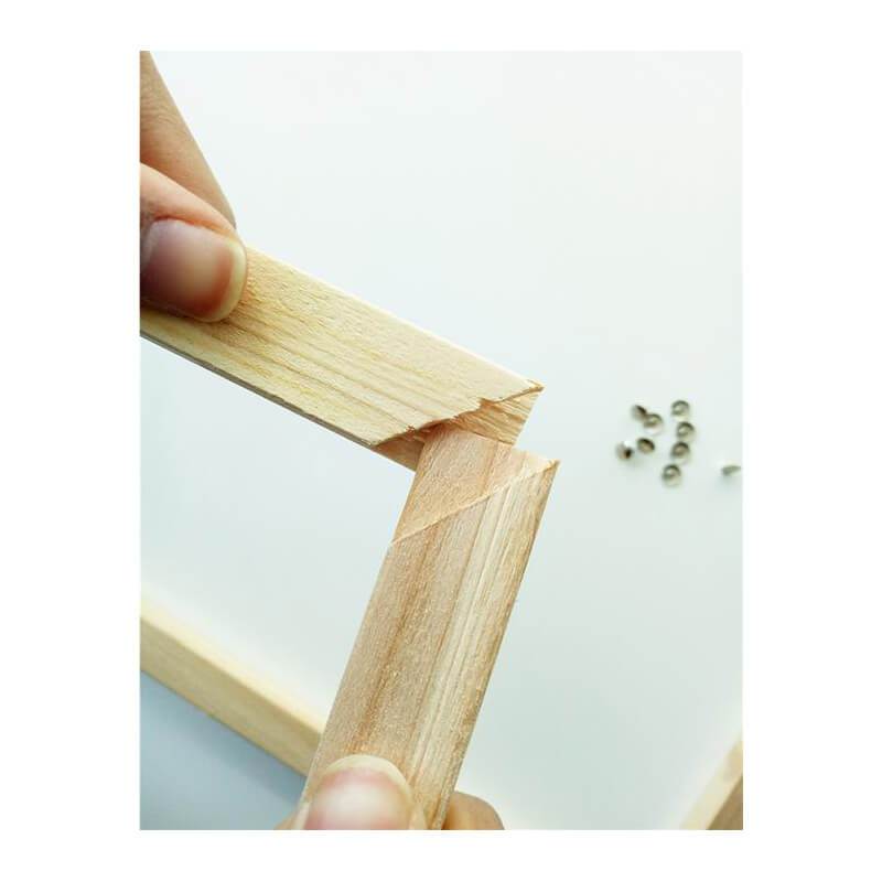 6 Wooden Frames for Mini Paintings - Detail 7