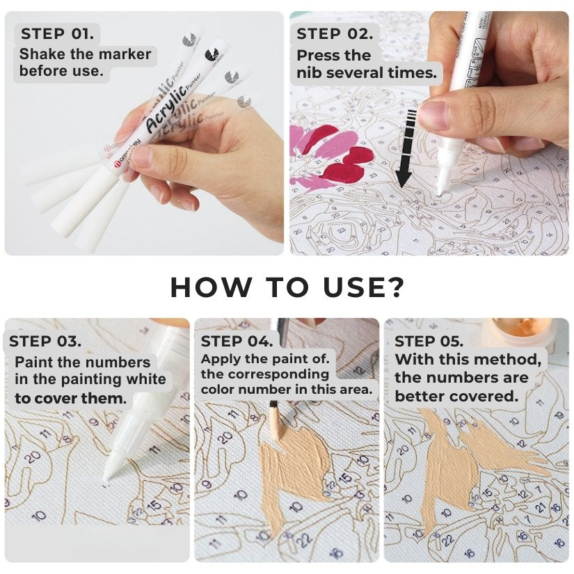 CoverMaster – Paint by Numbers Pen - Detail 3