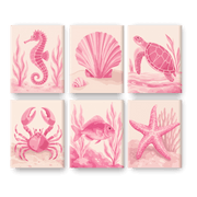 Blush Seas Mini Art Set - Paint by Numbers Kit