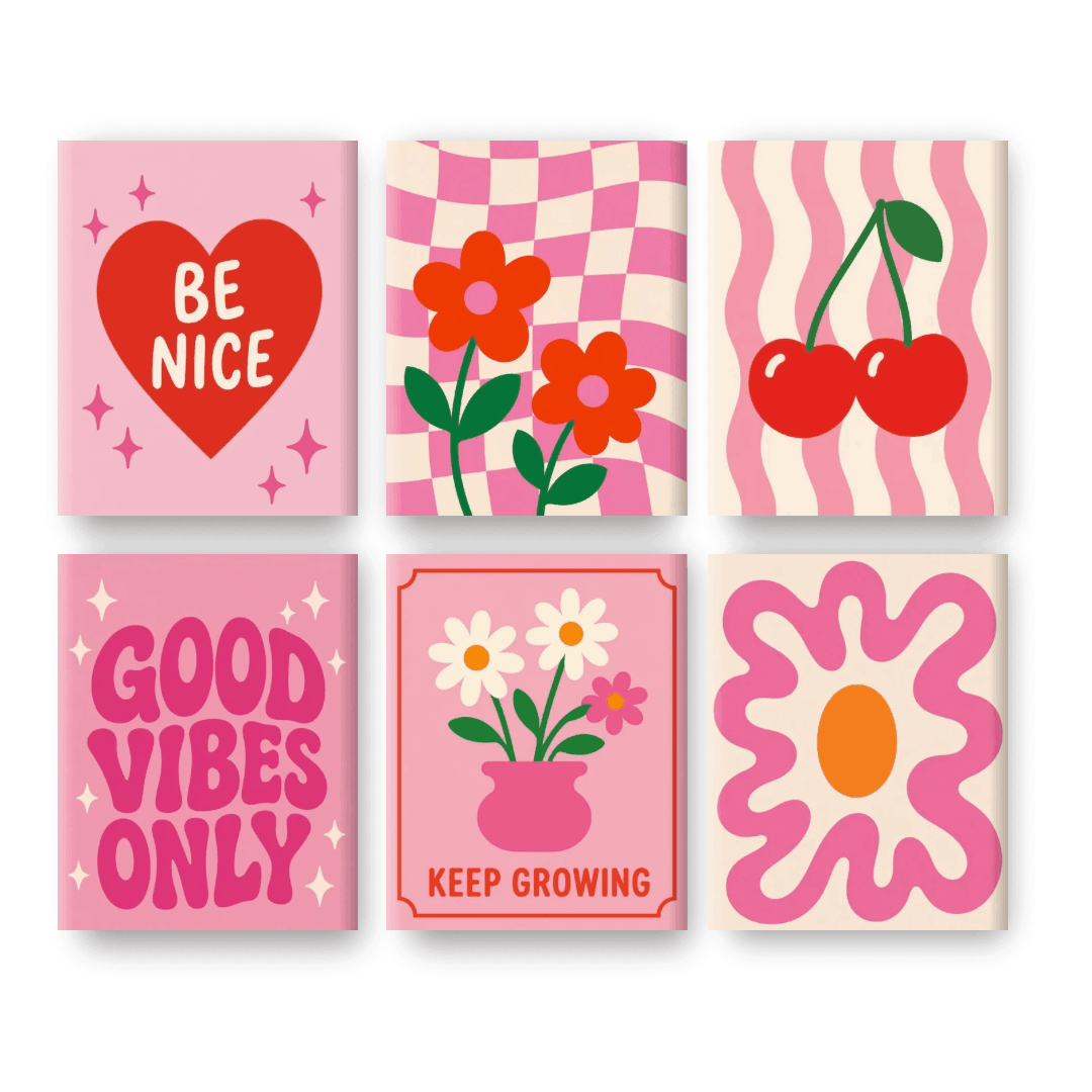 Pink Blossom Positivity Set - Paint by Numbers Kit