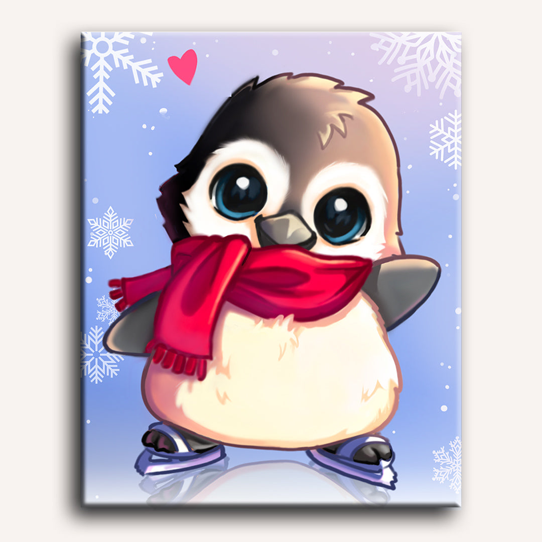Ice Skating Penguin Fun - Detail 2