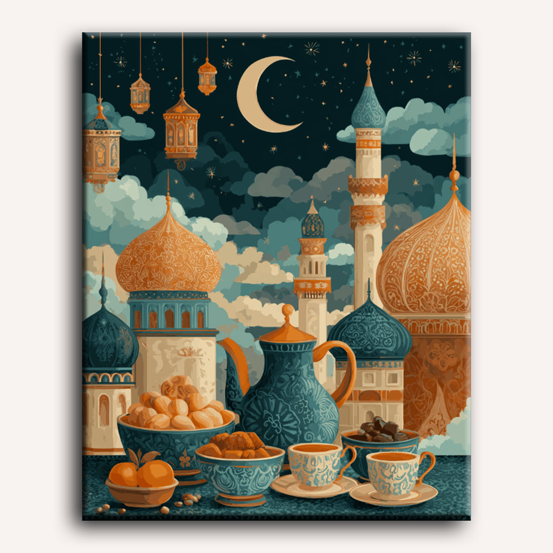 Twilight Iftar Scene - Detail 2