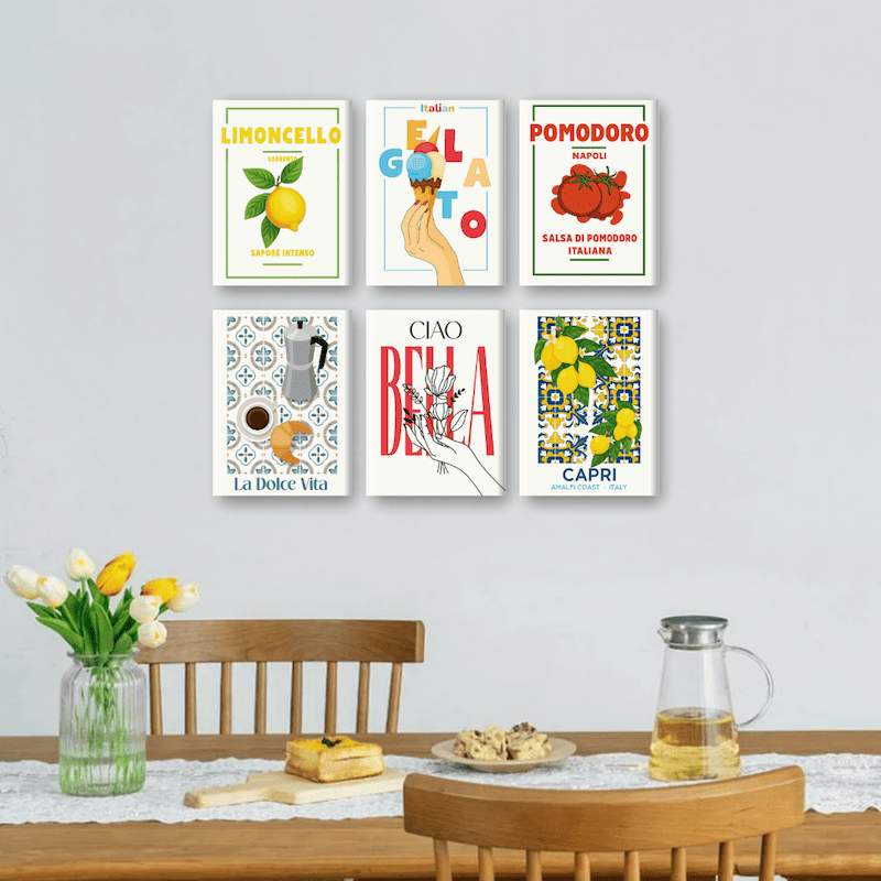 Italian Flavors Mini Art Set - Detail 2