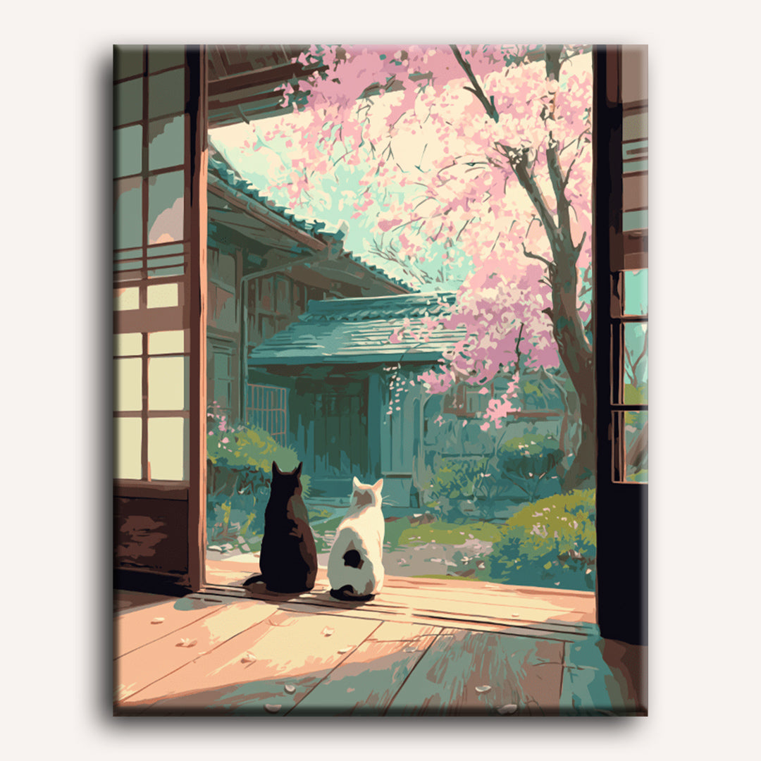 Serene Sakura Moments - Detail 2