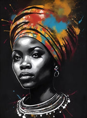 African Queen - Paint by Numbers Kit