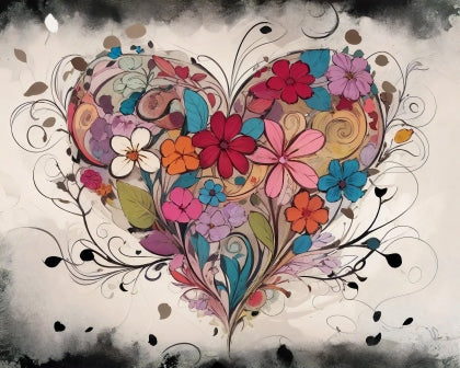 Heart of Creativity | Paint by Numbers - Paint by Numbers Kit