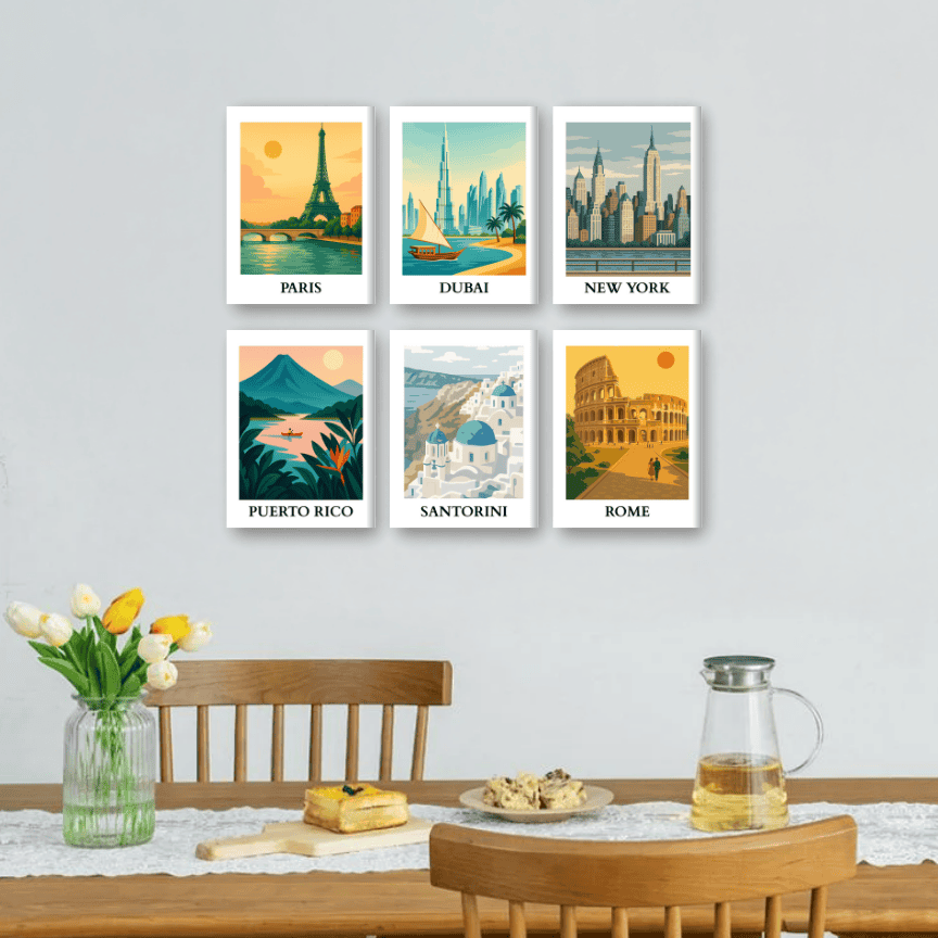 Global Travel Mini Art Set - Detail 2