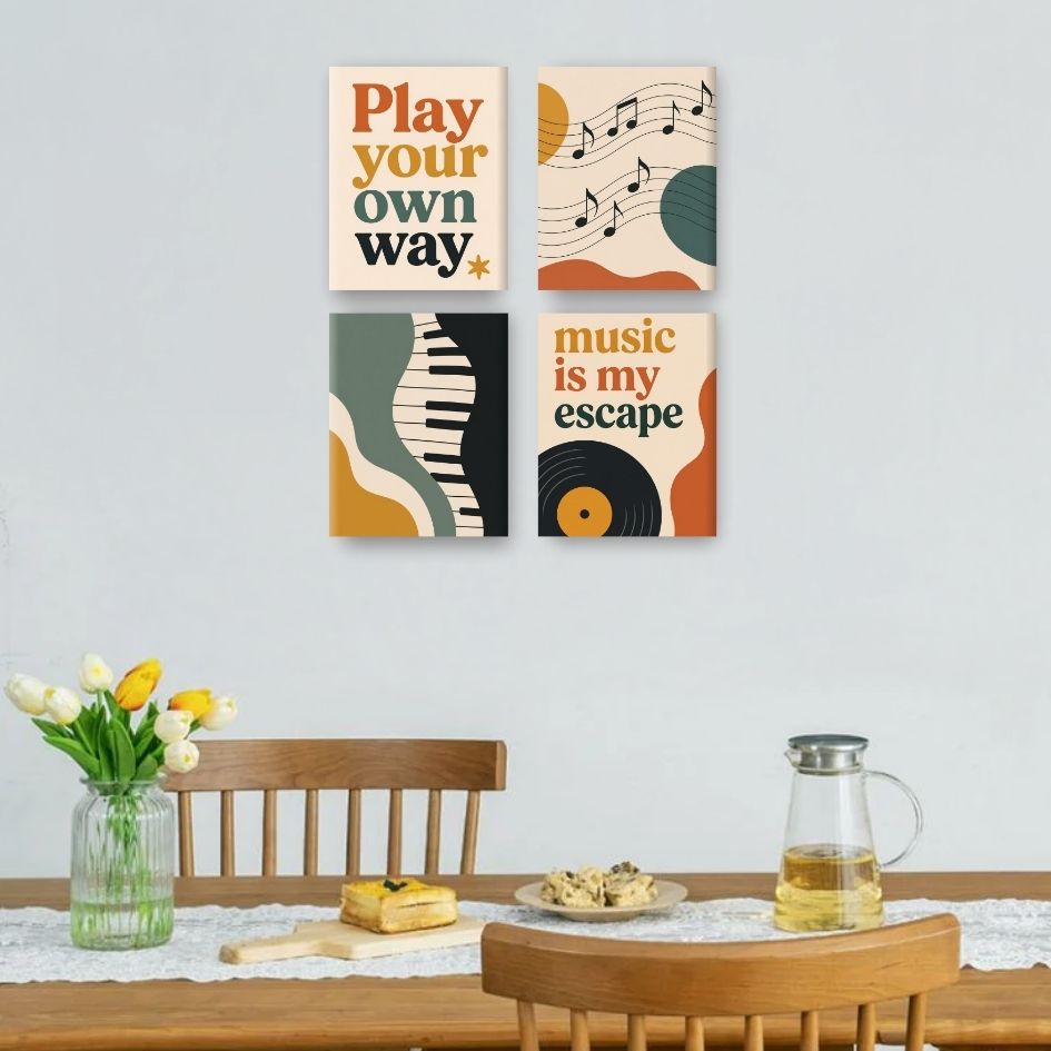 Melody & Magic Mini Art - Completed Example