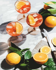 Summer Refreshments - Paint by Numbers Kit