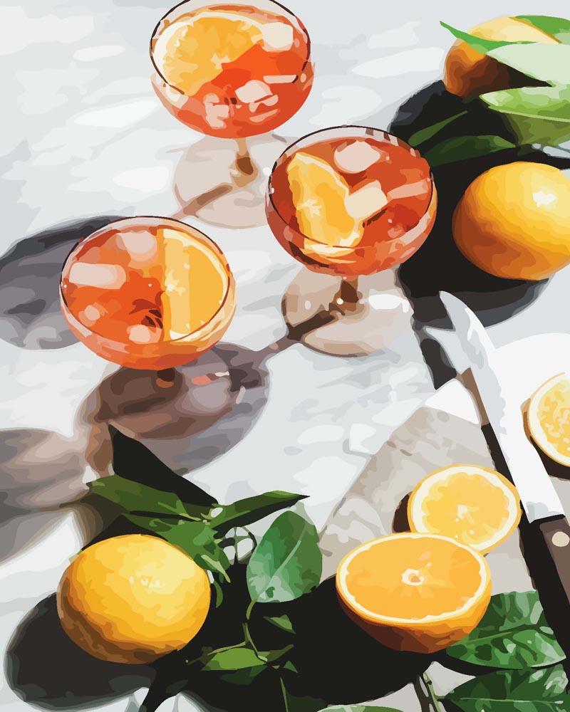 Summer Refreshments - Paint by Numbers Kit