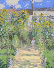 Vetheuil Garden | Paint by Numbers - Paint by Numbers Kit