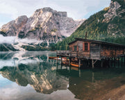 Serene Lake at Dusk - Paint by Numbers Kit